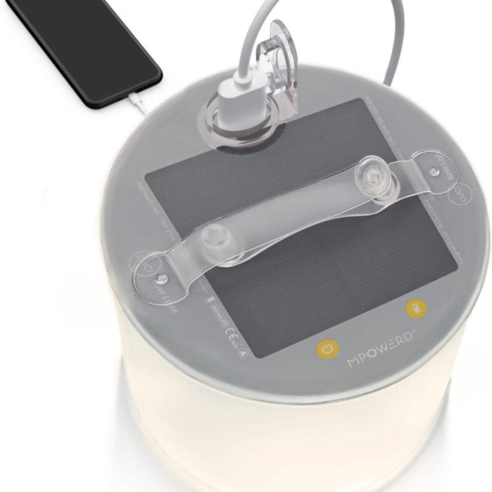 MPOWERD Luci Base: All-in-One Solar Inflatable Light + Phone Charger - Picture 4 of 13